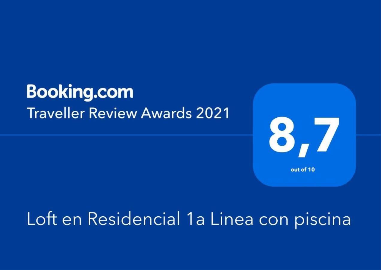 アルガロボ・コスタLoft En Residencial 1ª Linea Con Piscinaアパートメント エクステリア 写真